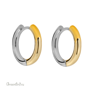 Швензы-кольца "Конго" 19 мм, биколор, пара (#SV1701-2300)