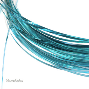 Бить, 1 мм, голубой (#343)
