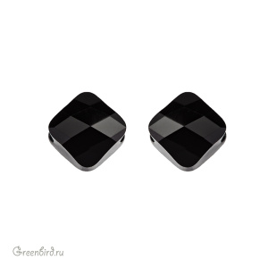 Swarovski 5054 Бусина Мини Ромб 6 мм, черный (#280), 1 шт.