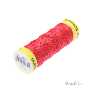 Нить льняная Gutermann, красный (#4012)