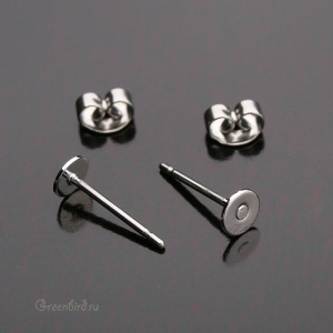 Пуссеты, хирургическая сталь, пара (9B204), Корея