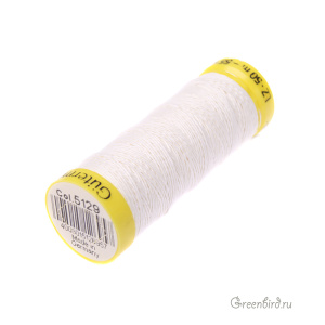 Нить льняная Gutermann, белый (#5129)