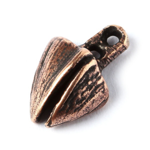 "Птаха", центральный элемент, ант. бронза, 1 шт. (#3964)