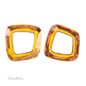 4437 Cosmic Square Ring 14 мм – Copper (#001COP)