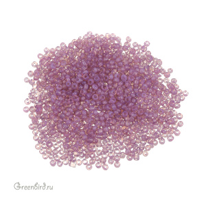 Винтажный бисер круглый 14/0, Opal Mauve 9 (#255)
