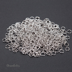 Соединительные кольца 3 мм, родий (#SVA-Rings-003R)