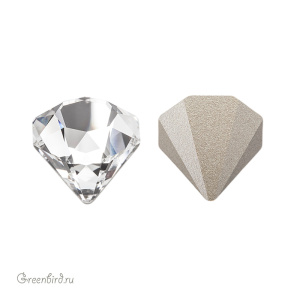 4928 Tilted Chaton 12 мм – Crystal (#001)