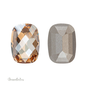 Swarovski 4565 Классический багет 14x10 мм, золотистая дымка (#001GSHA), 1 шт.