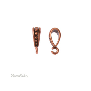 JBB Коннектор-бейл "Точки", ант. медь (JB-7454)