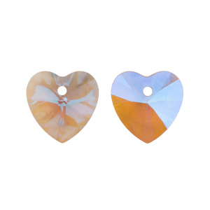 Crystalbird 6228C Ð¿Ð¾Ð´Ð²ÐµÑÐºÐ° Heart 10 Ð¼Ð¼ â Violet PS (#371PS), 1 ÑÑ. (#CBPN-0037)