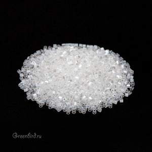 Бисер MIYUKI Delica Hex Cut шестиугольный 15/0 (#50), 4,5 г