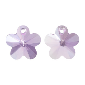 6744 подвеска Swarovski Flower 14 мм – Violet (#371)