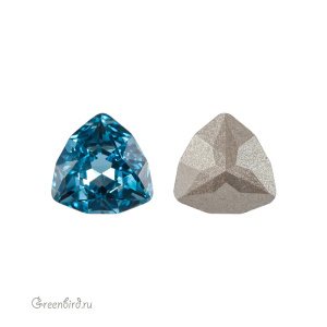 Swarovski 4706 Триллиант 7 мм, аквамарин (#202), 1 шт.