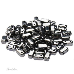Bricks 3x6mm, Hematite, 10 гр (#L23980)