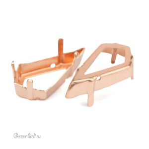 4731 Оправа для Kite Fancy Stone 23х11,5 мм, томпак