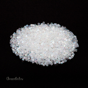 Бисер MIYUKI Delica Hex Cut шестиугольный 15/0 (#51), 4,5 г