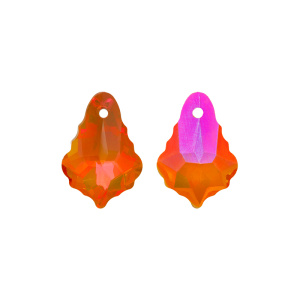 Crystalbird 6090 подвеска Барокко 16 мм, астральный розовый (#001AP), 1 шт.