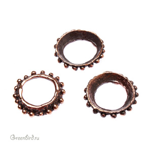 "Специи", коннектор, ант. бронза, 1 шт. (#1532)