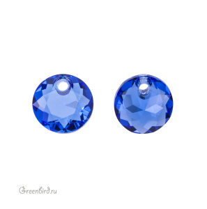 6430 подвеска Classic Cut 8 mm – Sapphire (#206)
