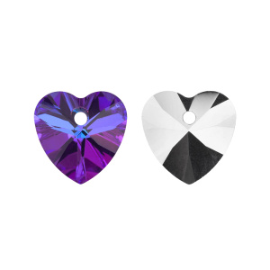 Crystalbird 6228 ÐÐ¾Ð´Ð²ÐµÑÐºÐ° Ð¡ÐµÑÐ´ÑÐµ 10 Ð¼Ð¼, ÑÐ¸Ð¾Ð»ÐµÑÐ¾Ð²Ð¾-ÑÐ¸Ð½Ð¸Ð¹ (#001VB), 1 ÑÑ.