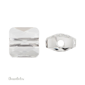 Swarovski 5053 Бусина Мини Квадрат 6 мм, прозрачный (#001), 1 шт.