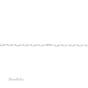 Цепочка 1.6 мм, родий, 10 см (#SVA-Chain-15R)