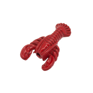 Бусина фигурная "Лобстер", красный, 1 шт. (#SVABM-20)