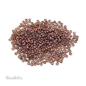 Бисер чешский PRECIOSA Czech круглый 8/0, Capri Gold (#00030/27180), 10 г