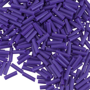 Бисер MIYUKI Bugle 6mm – Opaque Cobalt (#414), 10 г