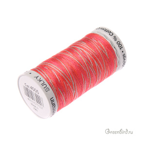 Нить Gutermann для вязания Cotton 12, клубничный дайкири (#4005)