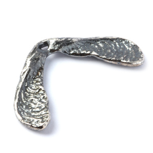 "Осень", подвеска, ант. серебро, 1 шт. (#С4608)