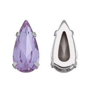 ÐÑÐ¸ÑÑÐ°Ð»Ð» Ð² Ð¾Ð¿ÑÐ°Ð²Ðµ 4322C 18x9 Ð¼Ð¼ Crystalbird - Violet (#371), ÑÐ¾Ð´Ð¸Ð¹, 1 ÑÑ. (#CBCS-0046)