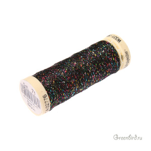Металлизированная нить Gutermann W331, 50м, космос (#71)