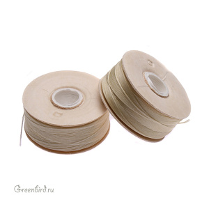 Нить NYMO размер D, катушка (Light tan)