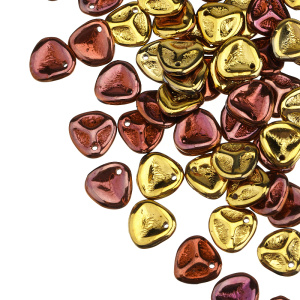 Rose Petals 8x7mm, Jet California Gold Rush, 10 гр (#23980/98542)