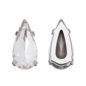 ÐÑÐ¸ÑÑÐ°Ð»Ð» Ð² Ð¾Ð¿ÑÐ°Ð²Ðµ 4322C 18x9 Ð¼Ð¼ Crystalbird - Crystal (#001), ÑÐ¾Ð´Ð¸Ð¹, 1 ÑÑ. (#CBCS-0041)