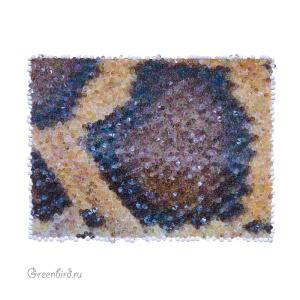 Swarovski 623482 Кристальная ткань Motif 40х30 мм, FP23863 (#022/001M500), 1 шт.