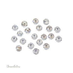 Swarovski 5000 Бусины круглые 2 мм, лунное сияние (#001MOL), уп. 20 шт.