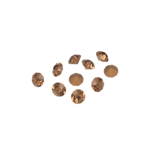 Чешские шатоны 3 мм, греж, уп. 10 шт. (#SH-CZCH-19)