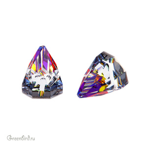 Swarovski пришивные 3297 Шип круглый 10х10 мм, вулкан (#001VOL), 1 шт.