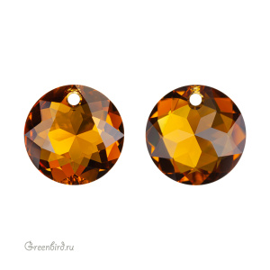 6430 подвеска Classic Cut 14 mm – Topaz (#203)