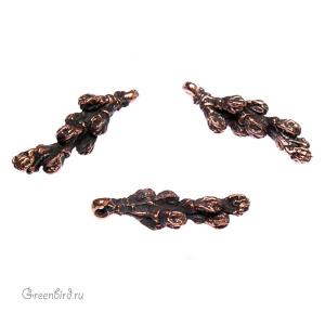 "Специи", подвеска, ант. бронза, 1 шт. (#1542)