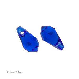 6000 подвеска Classic Drop 11x5,5mm – Majestic Blue (#296)