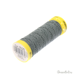 Нить эластичная Gutermann, серый (#1505)