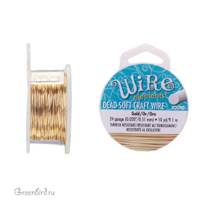 Проволока Wire Elements 24 Ga Gold (CW24R-GL-10)