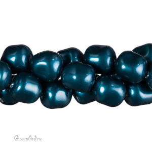 Swarovski 5840 Жемчуг барочный 12 мм, петрол (#600), 1 шт.