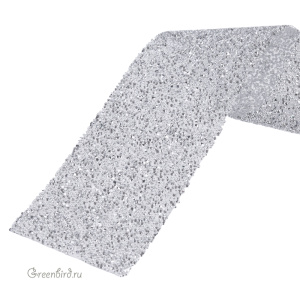 Swarovski 57000 Кристальная ткань Crystal Fabric Bandings 30 мм, (#010/001CAL), 5 см