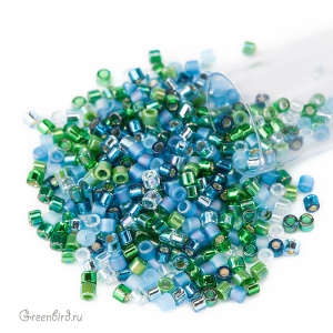Бисер MIYUKI Delica 10/0 (#MIX06), 4,5 г