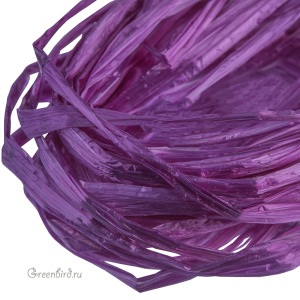 Рафия, 5 мм, фиолетовый (#4057)