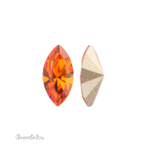 4228 Navette Fancy Stone 8х4 мм – Tangerine (#259)